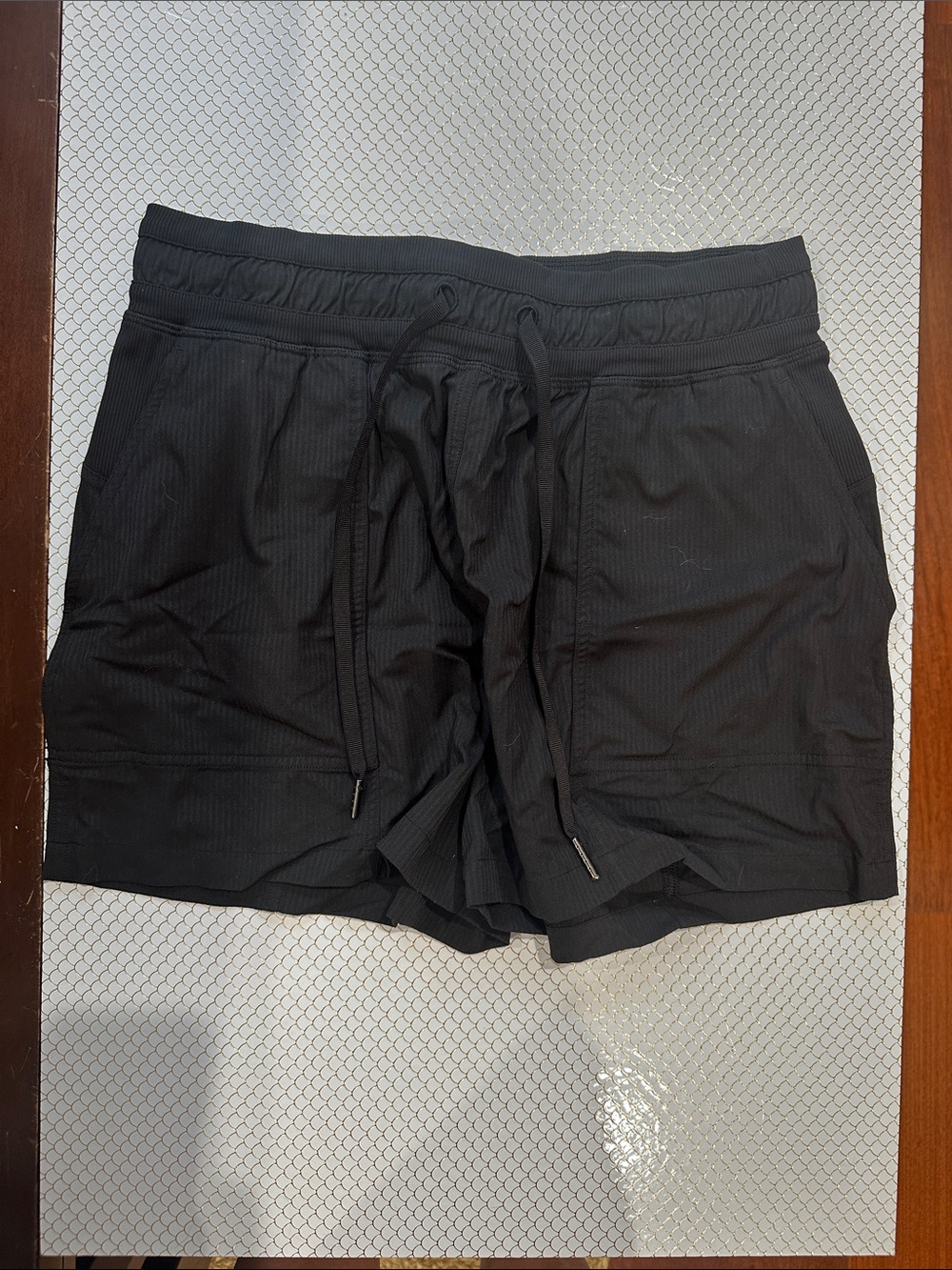 lululemon athletica Black Women's Athletic Drawstring Shorts